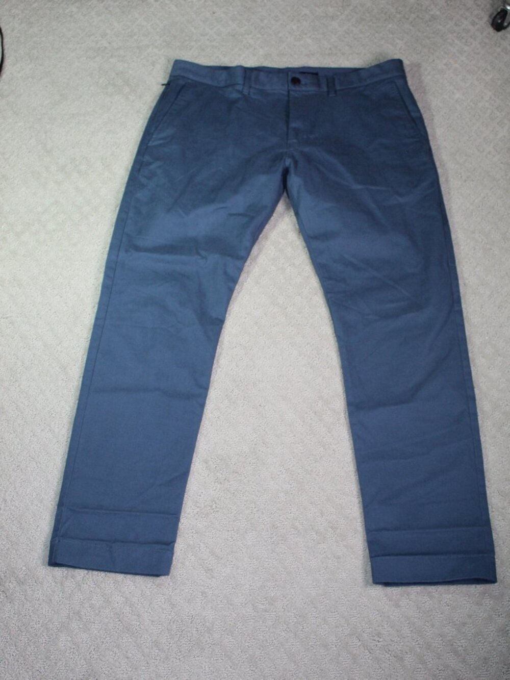 J.Crew Mens Size 34x30 Slim Fit Flex Stretch Chino Pants Slate Blue